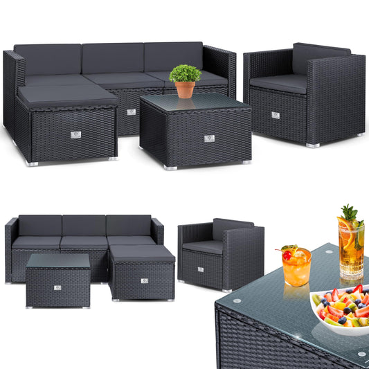 KESSER Aruba Lounge Gartenmöbel Set 4-5 Personen