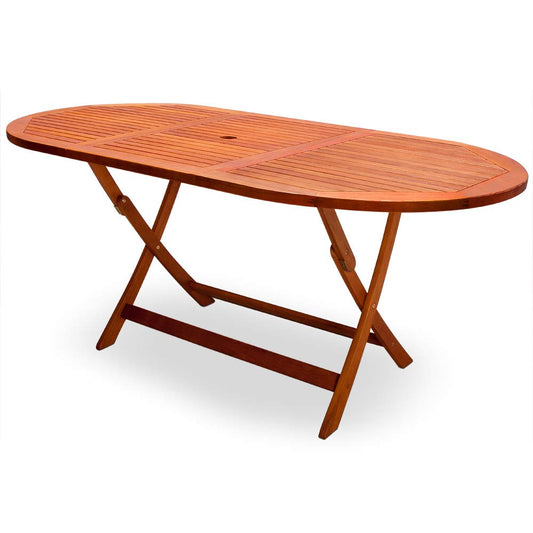 Casaria Outdoor Tisch Holz Klappbar 160x85 cm